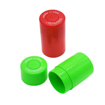 

For Drop Shipper New Push-type Storage Tank Small Acrylic Vacuum Sealed Tank Storage Box Medicine Box Logo Custom Press Box