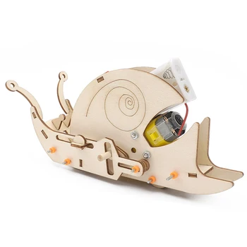 Early Learning DIY Snails Robot Educational Science Toy