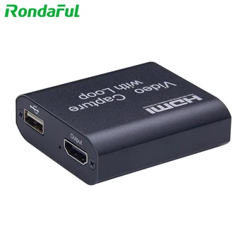 

Graphics Capture Card HDMI to USB2.0 placa de video Recorder Box for Live Streaming Video digital converter Support 4K 1080P