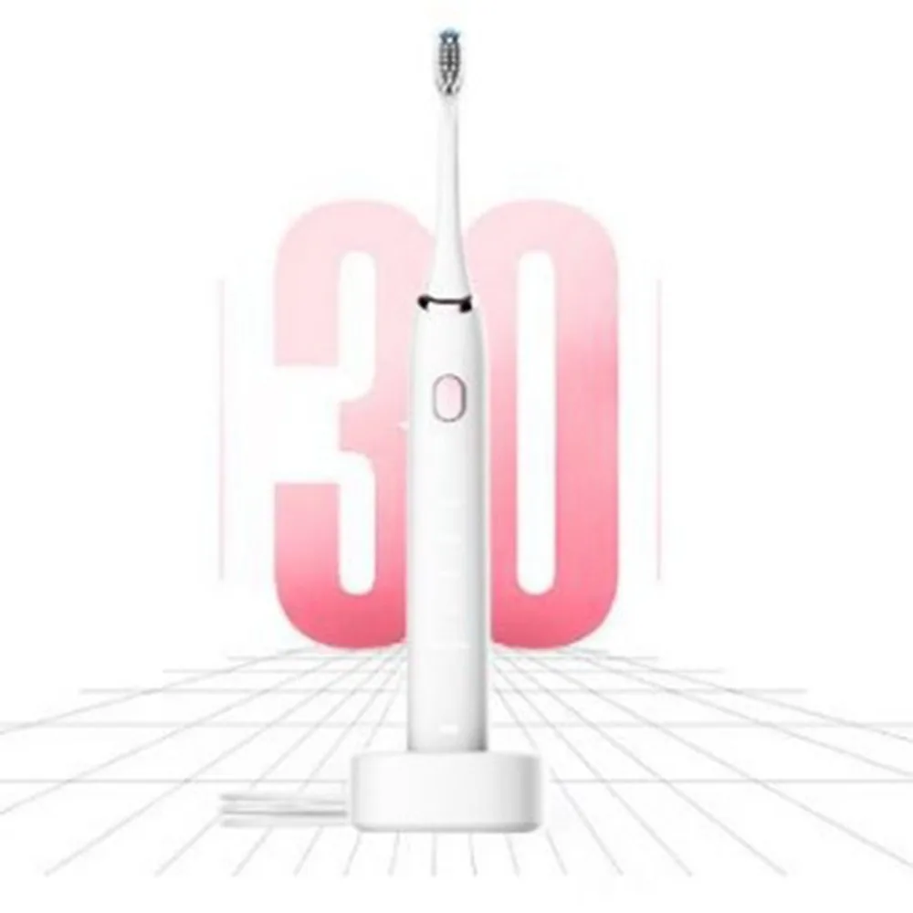 Hot Electric Toothbrush with 5 Optional Modes 2 Replacement Heads Rechargeable Toothbrushes 5 Optimal Brushing Modes