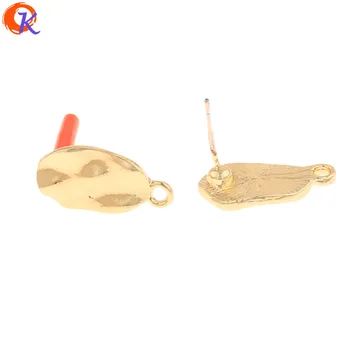 

Cordial Design 100Pcs 8*17MM Jewelry Accessories/Earrings Stud/Soft Pin/Oval Shape/Hand Made/Earring Findings/DIY Making
