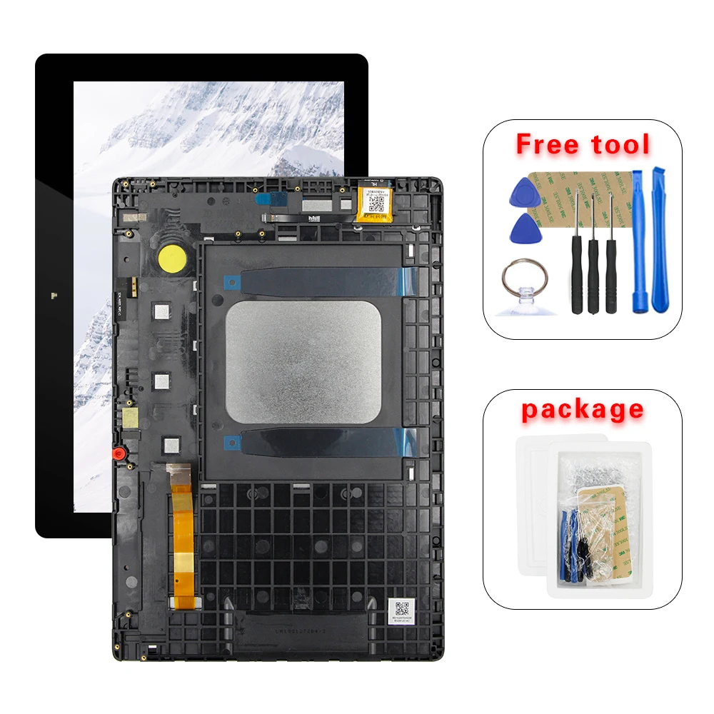 ЖК дисплей для Lenovo TAB E10 тачскрин с цифровым преобразователем X104 X104L X104F сенсорный