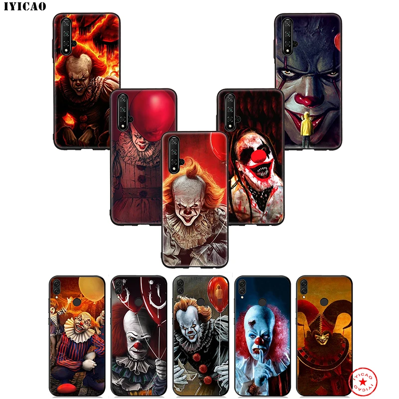 Мягкий чехол IYICAO IT Stephen King для Huawei Honor 20 10 9X 9 8C 8X 8 7X 7C 7A 6A Nova 5i 4 3i 2 2i Lite Pro View Note |