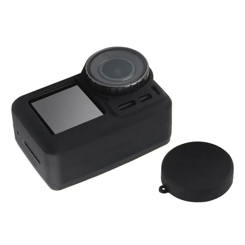 

Soft Silicone Action Camera Housing Cover Shell Protector Frame Case For DJI OSMO ACTION