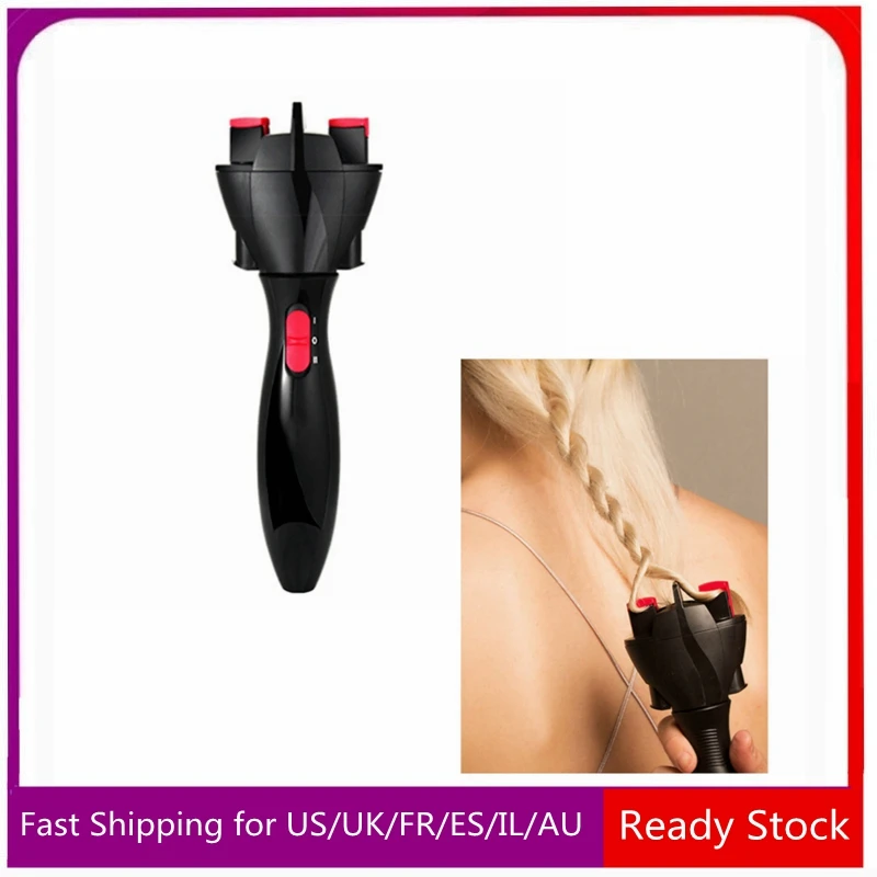 Electric Hair Braider Automatic Twist Braider Knitting Device Hair