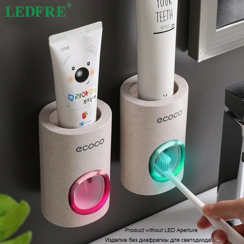 ECOCO Automatic Toothpaste Dispenser Home Economic Solution to Dispensing Toothpaste Bathroom Accessories