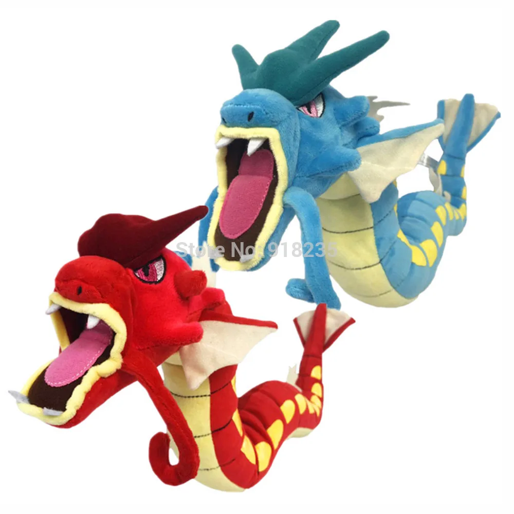 10/лот 2 стиля Gyarados Синий Красный 2" плюшевые куклы мягкие вечерние подарки для детей мягкие игрушки