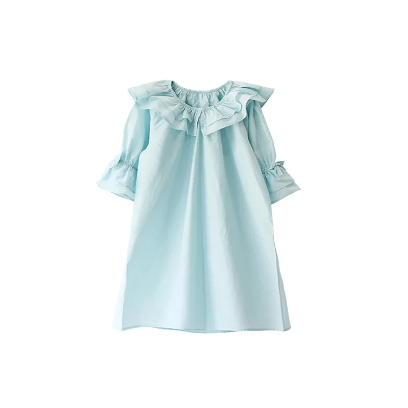 pajama sets boy Cute Children Girl's Lolita Dress Mint Green Ruffle Nightgowns.Vintage Toddler Kid's Nightdress Sleepshirts Princess Sleepwear best cotton nightgowns	