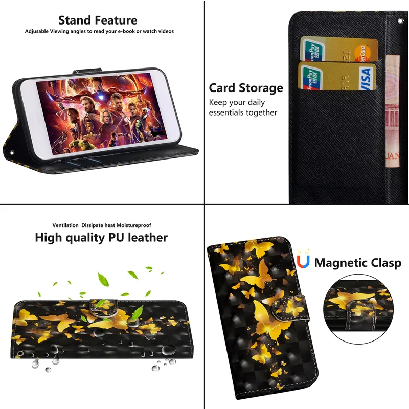 Leather Flip Wallet Case For Samsung Galaxy S20 Phone Case For Samsung S20 Ultra S10e S10 5G S9 S8 Plus Magnetic Flip Cover Leather Flip Wallet Case For Samsung Galaxy S20 Phone Case For Samsung S20 Ultra S10e S10 5G S9 S8 Plus Magnetic Flip Cover