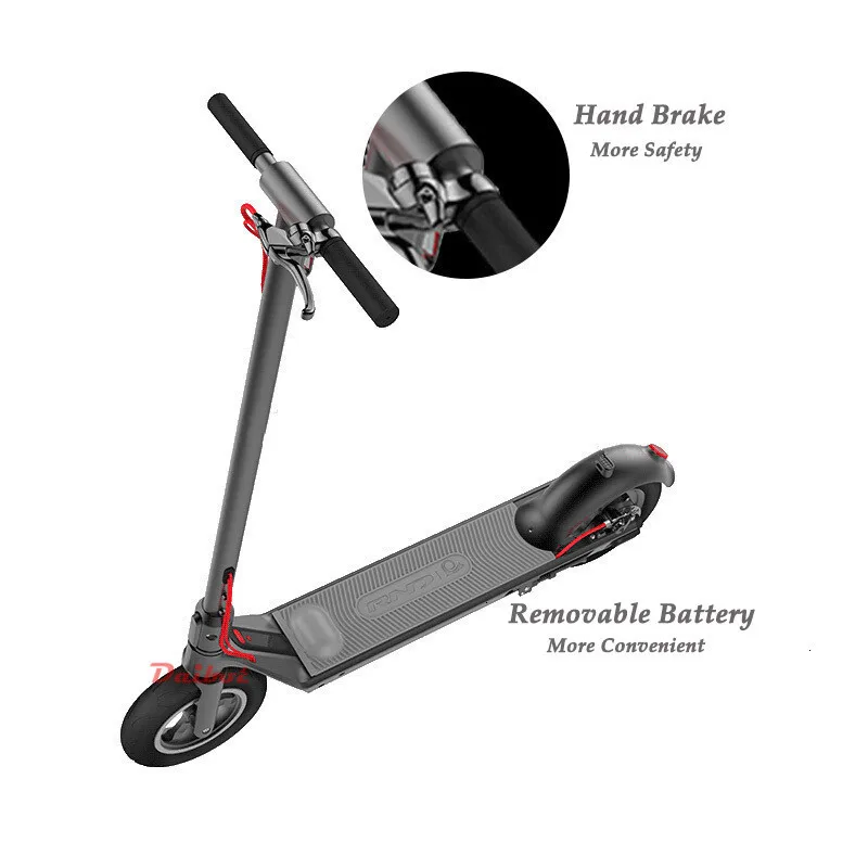 Daibot Electric Scooter 350W Two Wheel 10 Inch 36V Foot Control Acceleration Portable Foldable Electric Skateboard For Adults    (33)