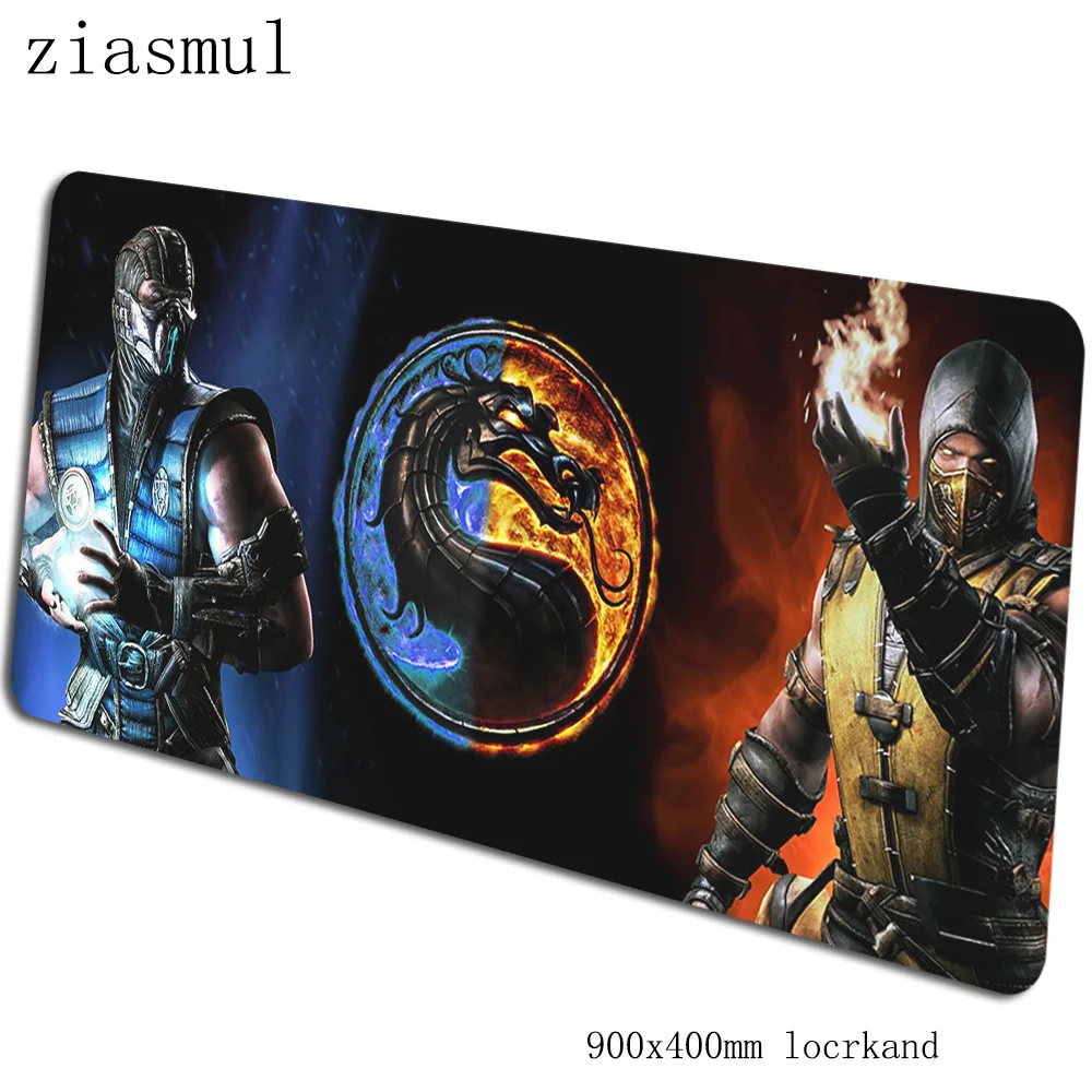Mortal kombat коврик для мыши, дешевый компьютерный геймер Коврик для мыши 900x400x3 мм, лидер продаж, коврик для мыши, эргономичный гаджет, настольные коврики - Цвет: pattern 1