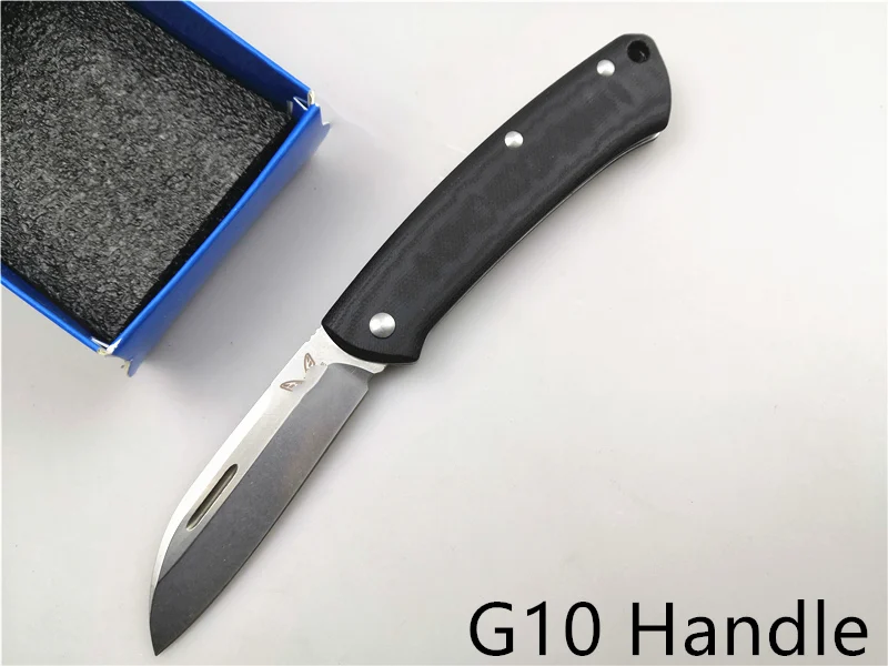 Новейший JULI 319 складной нож G10/ручка Микарта S30V лезвие Тактический/нож для выживания/кемпинга Популярный карманный нож edc - Цвет: G10 handle