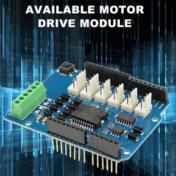 

L298N L298P Uno Motor Drive Module For Uno Motor Shield R3 Pwm Speed Current Detection Uno Motor Expansion Board