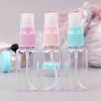 

7PCS/Set Travel Mini Makeup Cosmetic Face Cream Pot Bottles Plastic Transparent Empty Eyeshadow Make Up Container Bottle