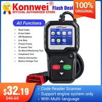 Konnwei KW680 code reader scanner Multi-language full obd2 function kw 680 In Russian car diagnostic tool pk AD310 OM123 1