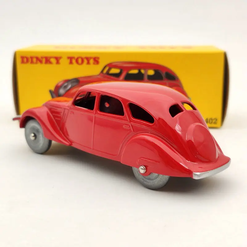 DeAgostini 1/43 Dinky Toys 24K для P ~ 402 Red Diecast Модели Ограниченная Коллекция| |