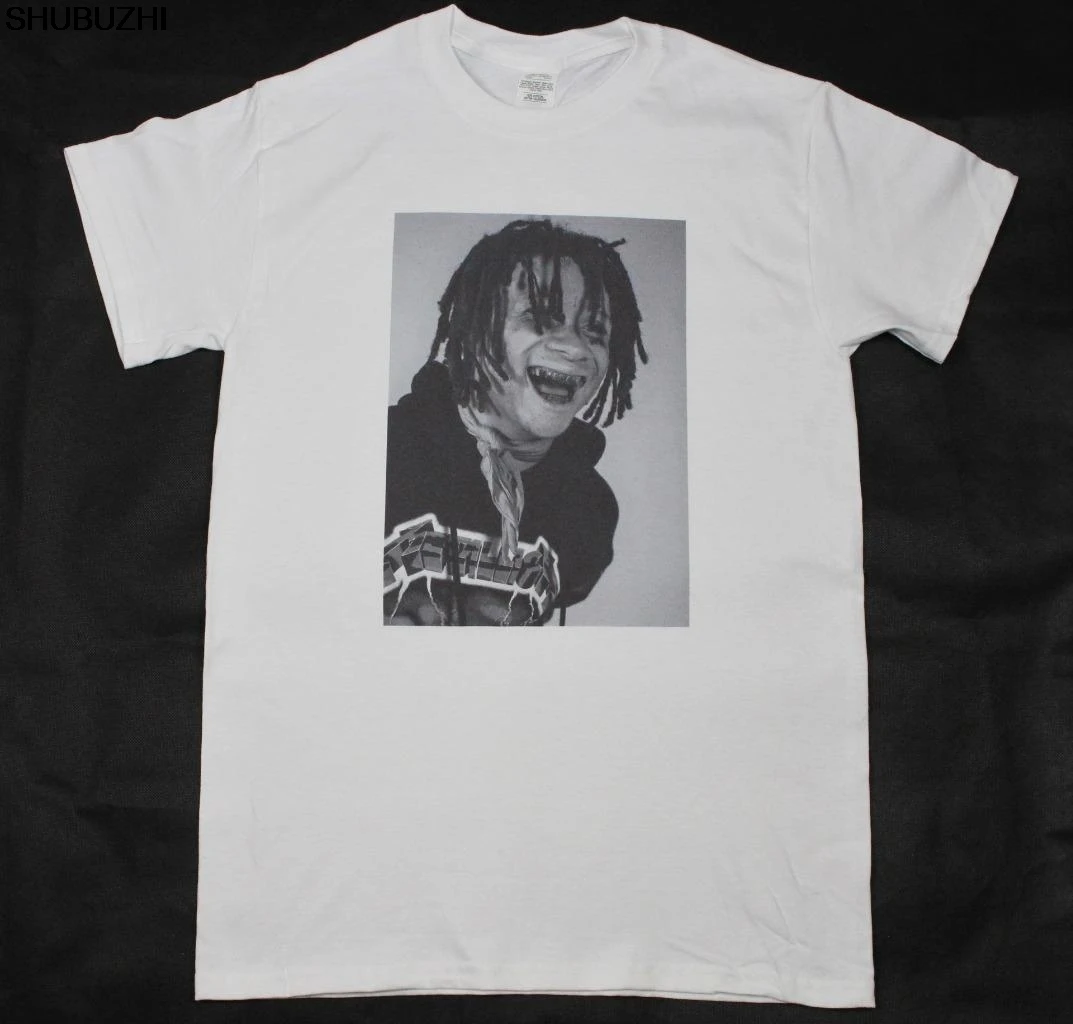 

Trippie Redd White T-Shirt S-5XL hiphop lil pump lean love scars dummo 69 travis T Shirt O-Neck cotton T-Shirt Tops sbz4153