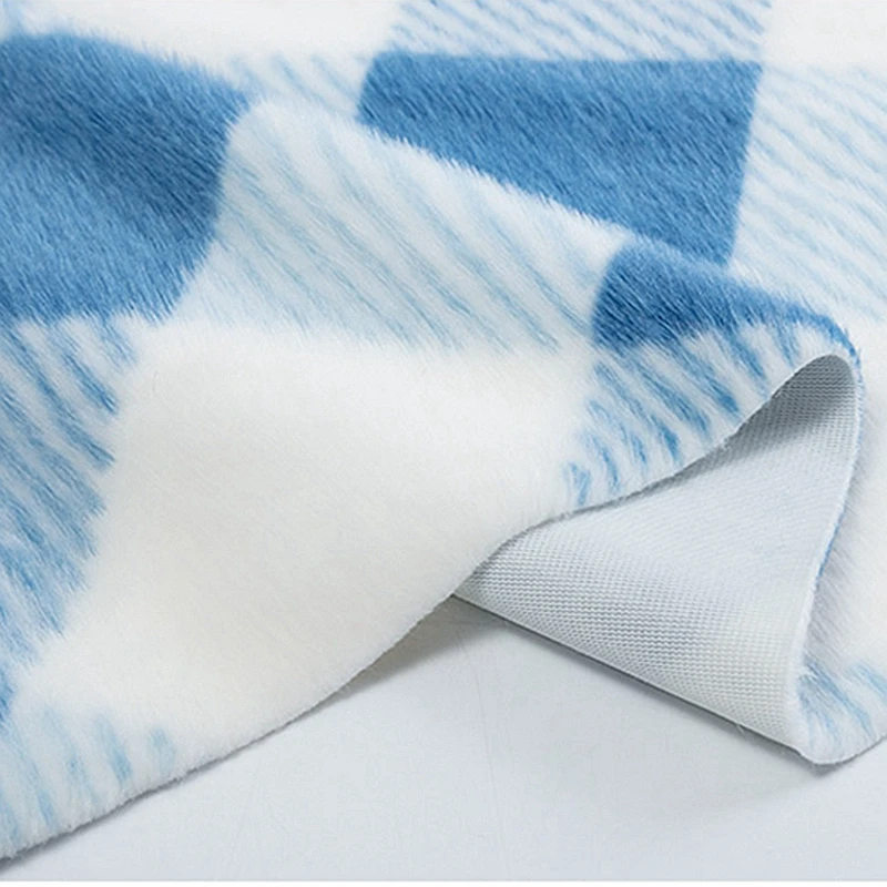 

vintage fabric faux Fur Plush Fabric warm thick for coat in Winter Sewing material 45*150cm/piece TJ0385-1