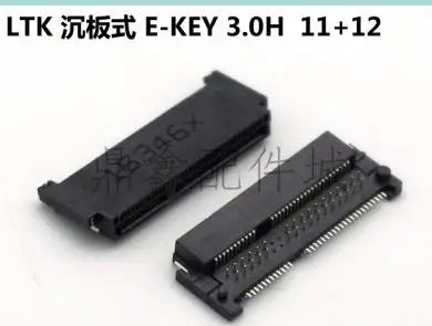 5 шт. M.2 67P SSD NGFF слот для карты Разъем 2199119-3 2199119-8 2199230-8 2199119-0 T - Цвет: 67Pin E-KEY 3.0H