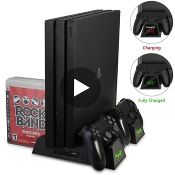 

Fan Stand For Support Sony Play Station PS4 Pro Slim Playstation PS 4 Accessories Game Console Controller Cooler Cooling Control