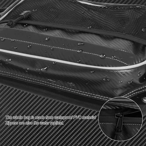 Image 5 - Black Passenger Driver Side Door Bag Storage Bag Knee Pad Left&Right For UTV For Polaris For RZR XP 1000 900XC S900 2014 2018