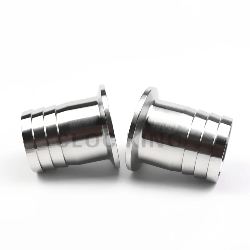 OD 6MM-51MM Stainless Steel SS304 Sanitary Hose Barb Pipe Fitting Ferrule OD 50.5mm-64mm fit 1.5" 2" Tri Clamp