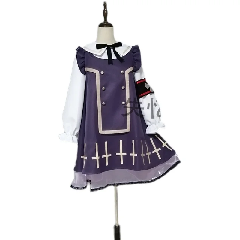 

2021 Anime Azur Lane U-110 Shaks Game Lolita Uniform Daily Dress Hallowmas Party Cosplay Costume Custom Made Any Size