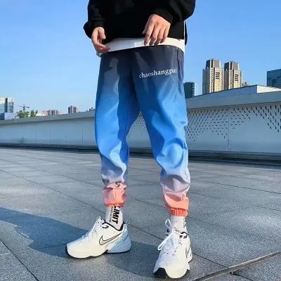 Style 4 XYPANDA мужские брюки комбинезоны тонкий раздел повседневные брюки пот брюки - Цвет: Style 4