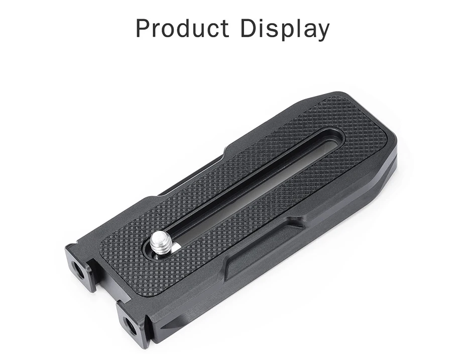 UURig R020 Quick Release Side Plate Universal Horizontal Vertical Shooting Plate for Nikon Canon Sony DSLR Camera Rig Plate