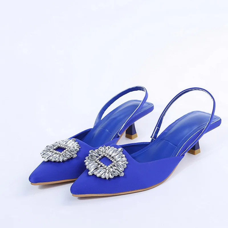 mid-heel blue