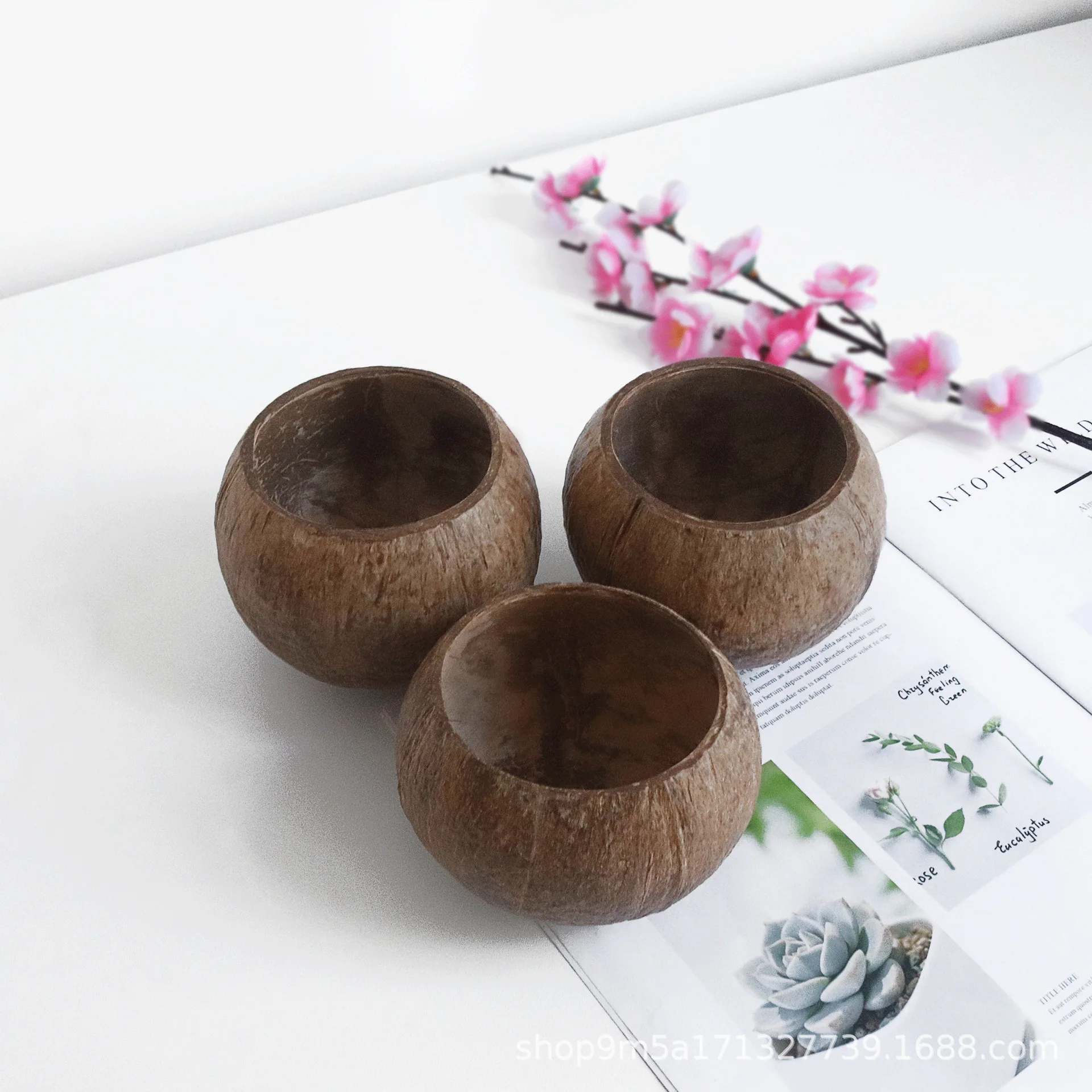 Coconut Candle Holder Candle Holders