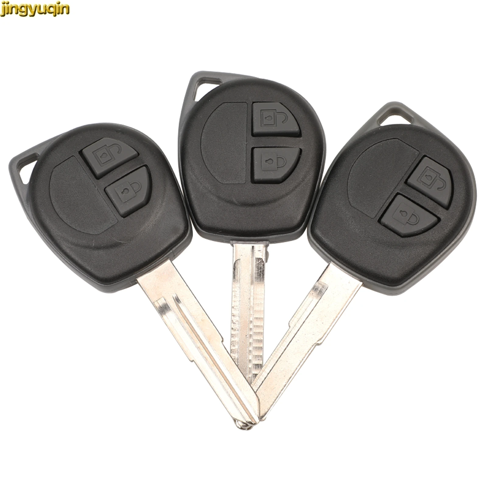 Jingyuqin флип дистанционного ключа автомобиля оболочки + ButtonPad для SUZUKI Igins Alto SX4 Vauxhall