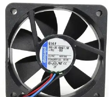 

FOR TYP 614F original ebmpapst high-end silent cooling fan 24V 1.1W 6015 fan