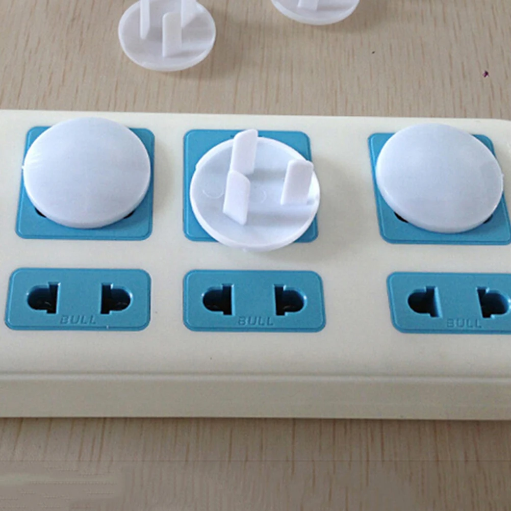 10pcs-Electric-Outlet-2-or-3-Plug-White-Cover-Children-Kids-Baby-Safety-Covers