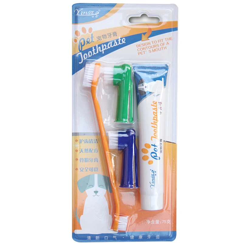 Pet Toothbrush And Toothpaste Set to Care For Teeth in Addition Bad Breath