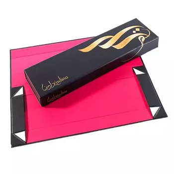 

Packaging box for wig hair lace extension can private label custom logo if meet minimum double-sided printing foldable wig box