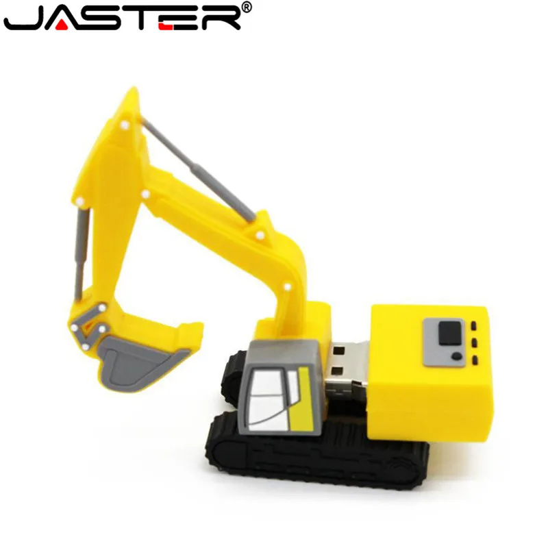 Jaster Pendrive de Carro Modelo Novo Escavador Usb 8gb 16gb 32gb 64gb Capacidade Real