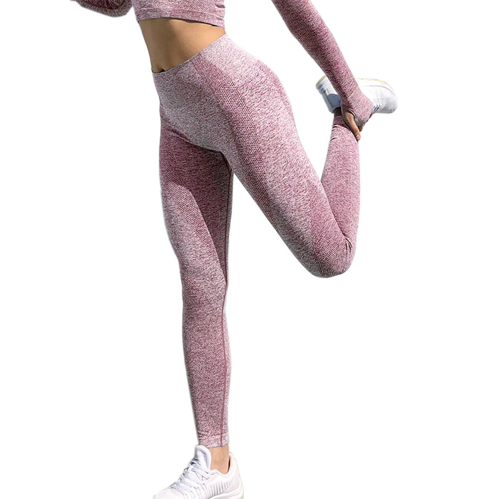 

Женские спортивные штаны с высокой талией для йоги, Спортивные Компрессионные Леггинсы для тренировок, фитнеса и контроля живота