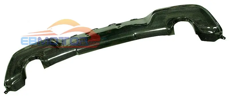 Настоящее углеродное волокно 3D стильный диффузор глушителя для BMW F20 1-SERIES M TECH M спортивный бампер 2011- B192