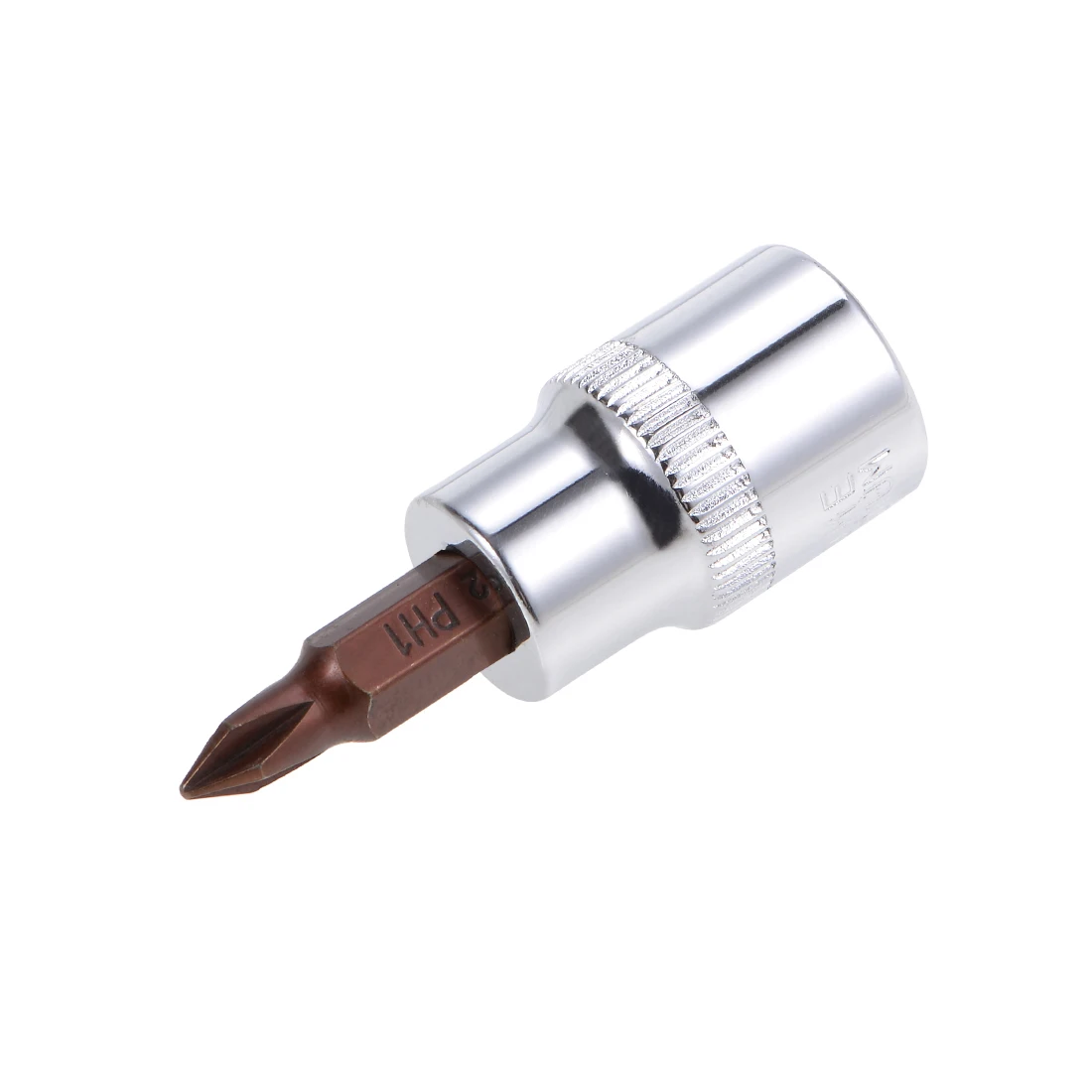 Uxcell 3/8 дюймовый накопитель Бит гнездо PH1 PH2 PH3 S2 Сталь 48 мм Длина для DIY ручной решений по ремонту автомобилей и общих ремонтных работ