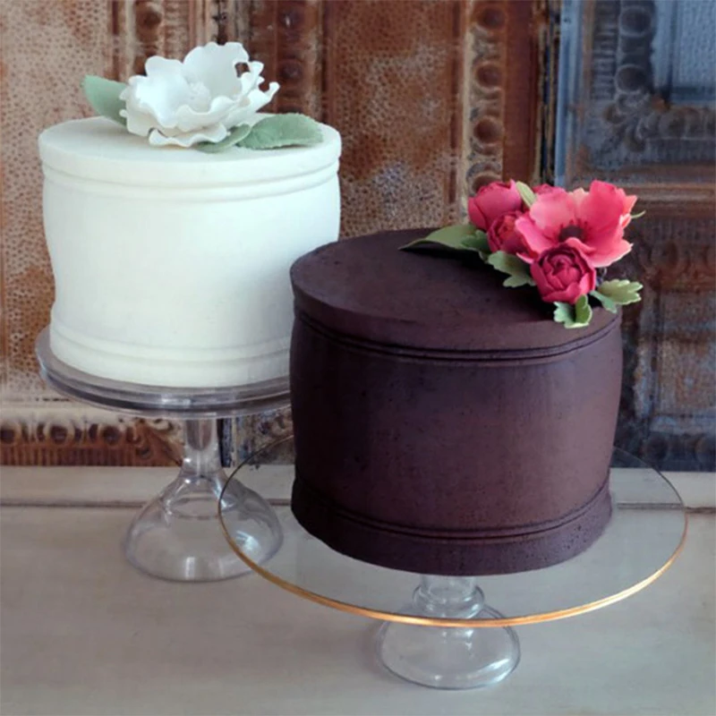 Скребок для торта, декорирующий гребень, глазировка печенья, гладкий 8 дизайнов, текстуры, помадка, модные лопатки, инструменты для выпечки, кондитерские изделия для торта