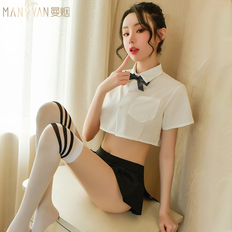 

Sexy Underwear Pajamas Bed Teasing Undress Uniform Seductive Fun plus Size Passion Suit