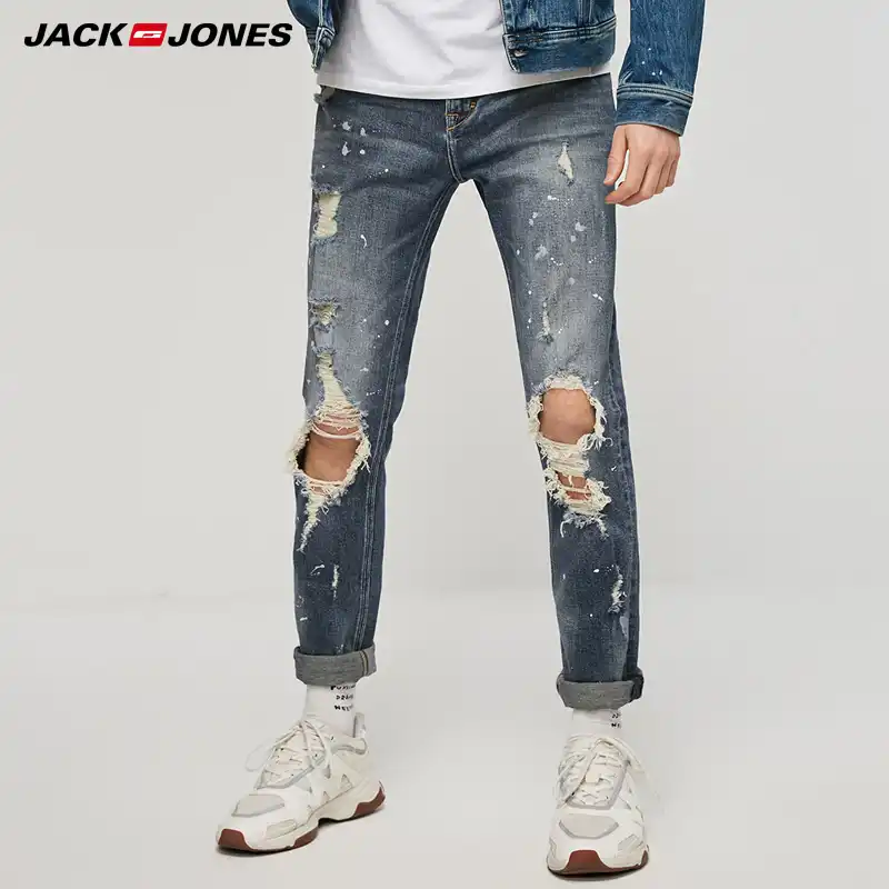 jack and jones distressed jeans