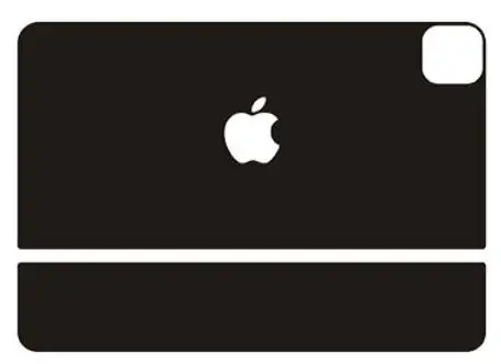 1 шт. виниловая наклейка на внешнюю крышку для Apple Ipad Pro 11 дюймов с волшебной