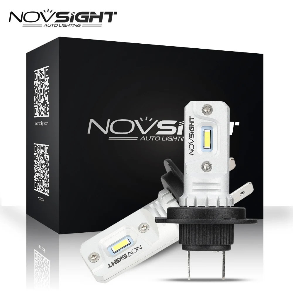NOVSIGHT 2 шт. Автомобильная H8 H11 светодиодная противотуманная фара высокого качества