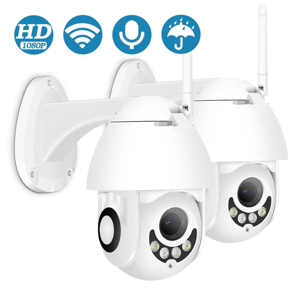 IP камера BESDER купольная 1080P 2 Мп PTZ Wi Fi|Камеры видеонаблюдения| |