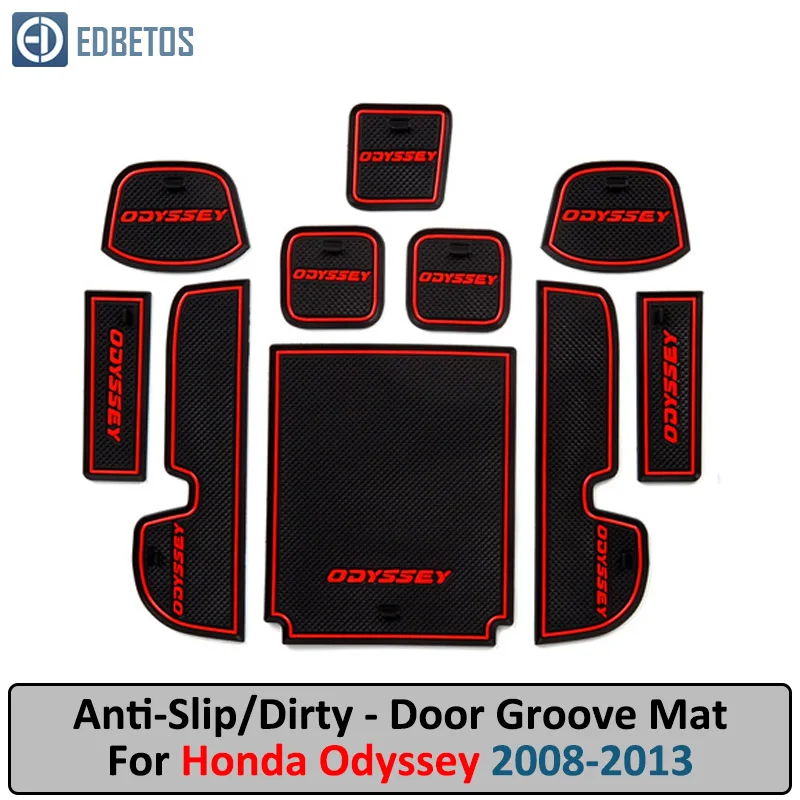 

Anti-Dirty Pad For Honda Odyssey 2014 2015 2016 2017 2018 RC1 RC2 JDM Model Door Groove Gate Slot Coaster Anti-Slip Mat