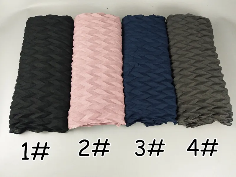 KW1 10pcs High quality cirnkle viscose shawl maxi hijab long scarf/scarves muslim wrap headband women new choice can choose col