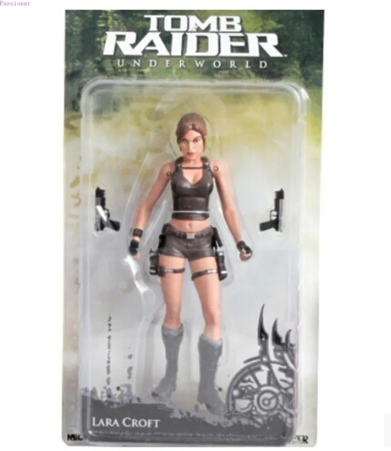 18 см 1 шт. см/7 дюймов NECA Tomb Raider Underworld Lara Croft ПВХ фигурка Новинка в коробке MVFG118