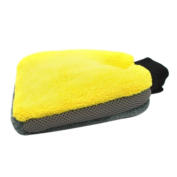 

Hot Car Wash Mitt Microfiber Multifunctional Car Wash Mitt Anti Scratch Wash Glove 2019 Car Wash Tool
